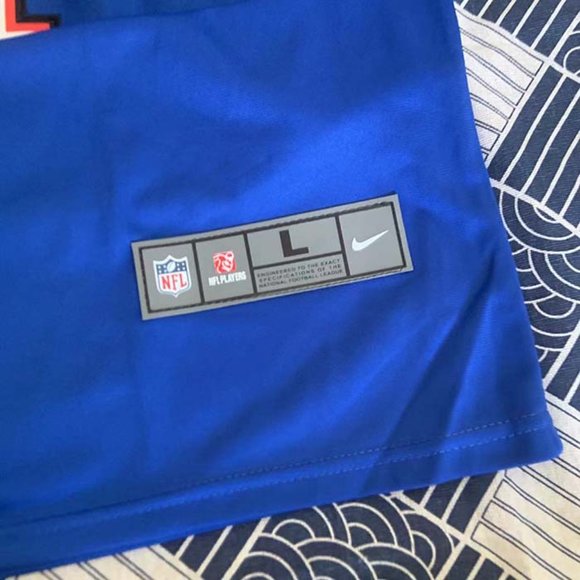 Nike Buffalo Bills Stefon Diggs #14 Home Jersey NFL - Picture 9 of 10